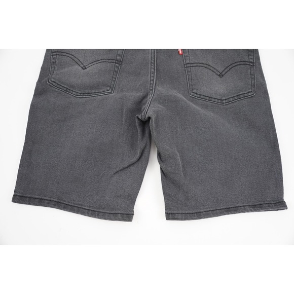 Levi's 511 Denim Slim Fit Shorts, Black, Size 16 Regular - Picture 7 of 7